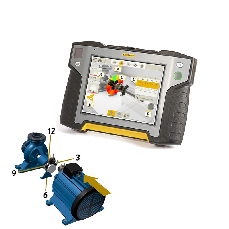 激光對(duì)中儀EASY-LASER XT770功能